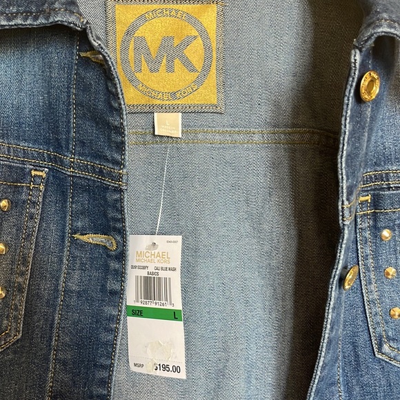 NWT Michael Kors Jean Jacket - Picture 8 of 12